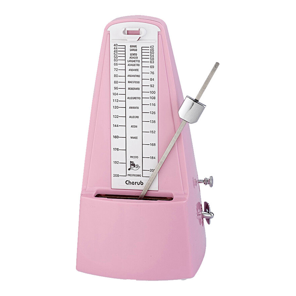 Cherub <br>WSM-305 Pink [Mechanical Metronome]