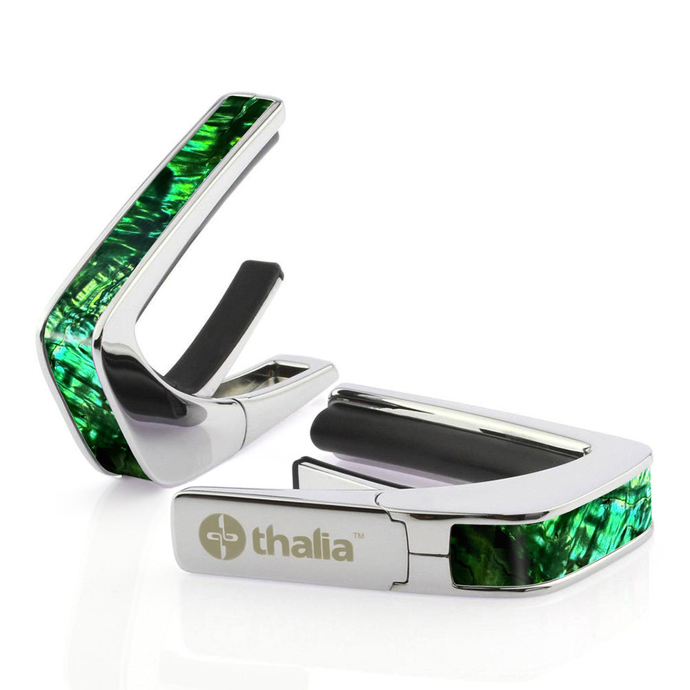 Thalia Capo <br>Exotic Shell / Emerald Green Abalone / Chrome