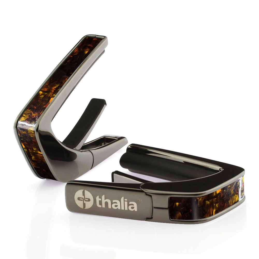 Thalia Capo <br>Exotic Shell / Kentucky Bourbon Abalone / Black Chrome