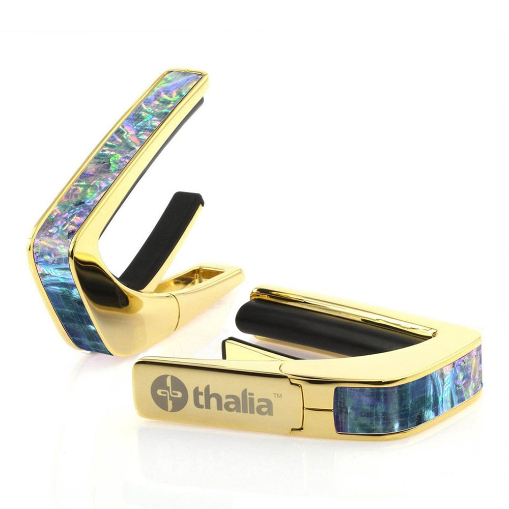Thalia Capo <br>Exotic Shell / Prism Abalone / 24K Gold