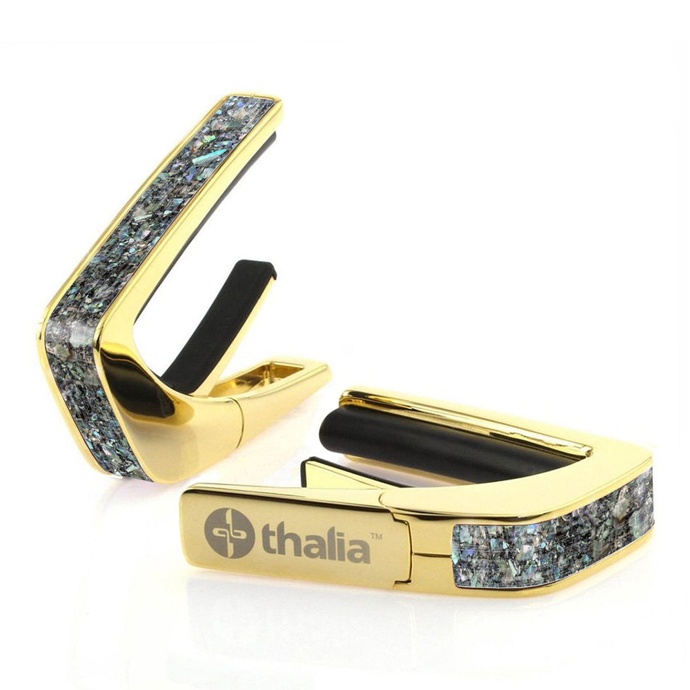 Thalia Capo <br>Exotic Shell / Paua Sparkle / 24K Gold