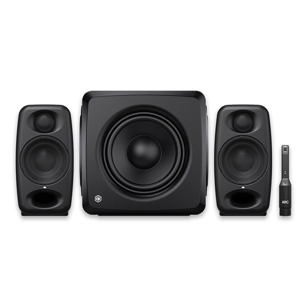 IK Multimedia <br>iLoud Micro Monitor Pro + iLoud Sub 2.1 Bundle - Black ��������