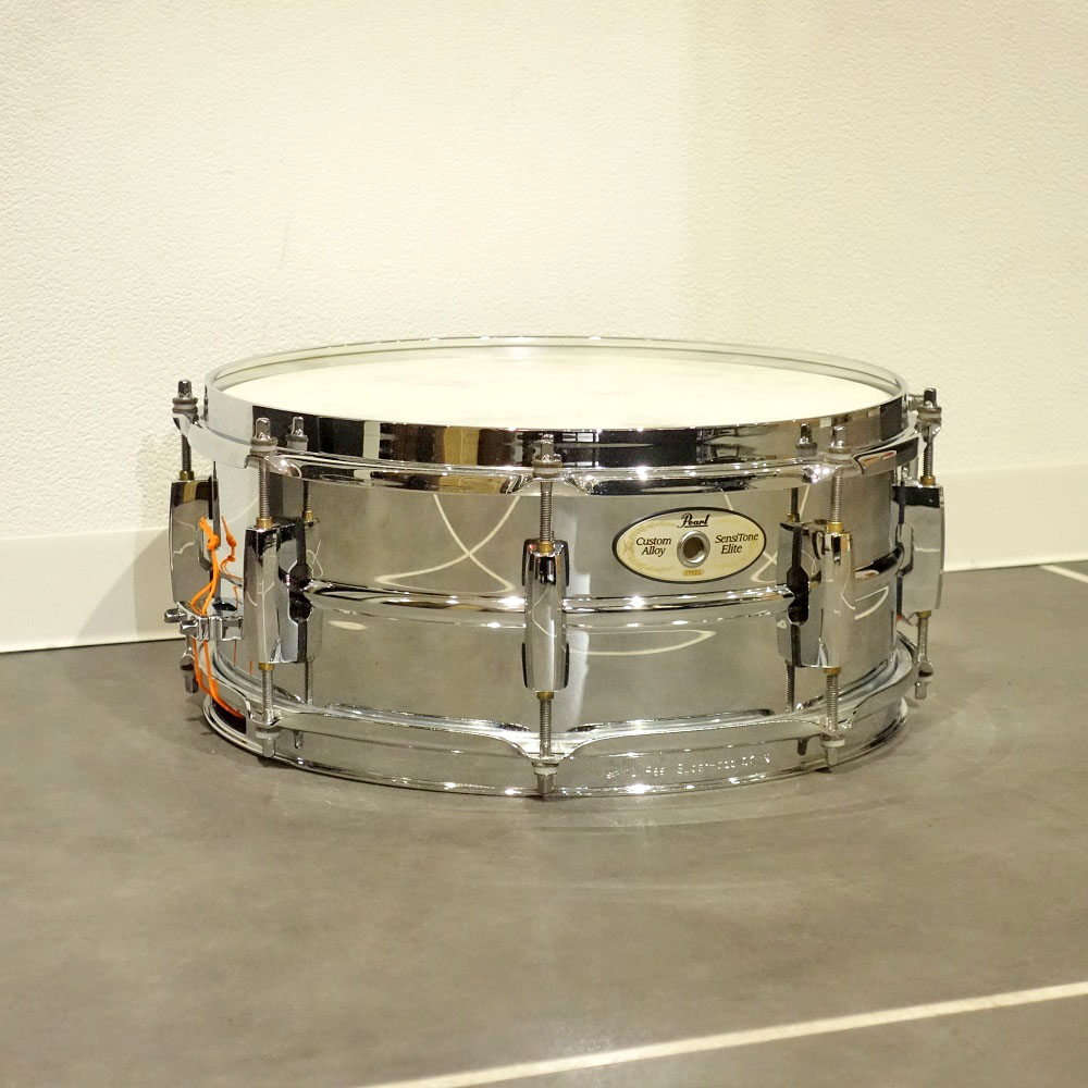 Pearl <br>13"�~5.5" Sensitone Elite Custom Alloy Steel Snare Drum