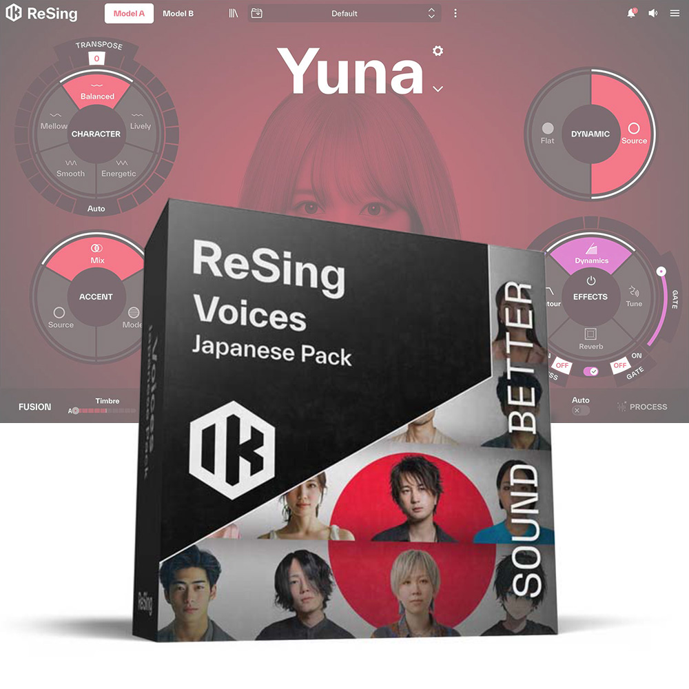 IK Multimedia <br>ReSing Voices Japanese Pack