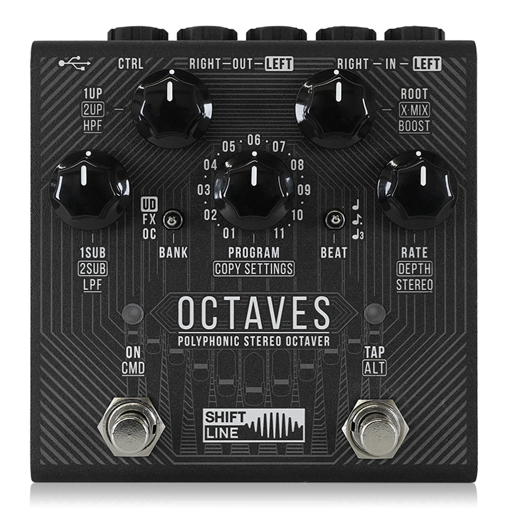 Shift Line <br>Octaves