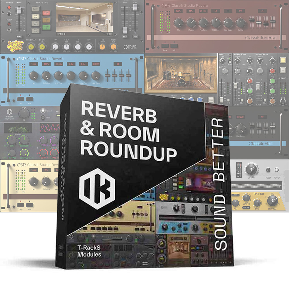 IK Multimedia <br>Reverb & Room Roundup