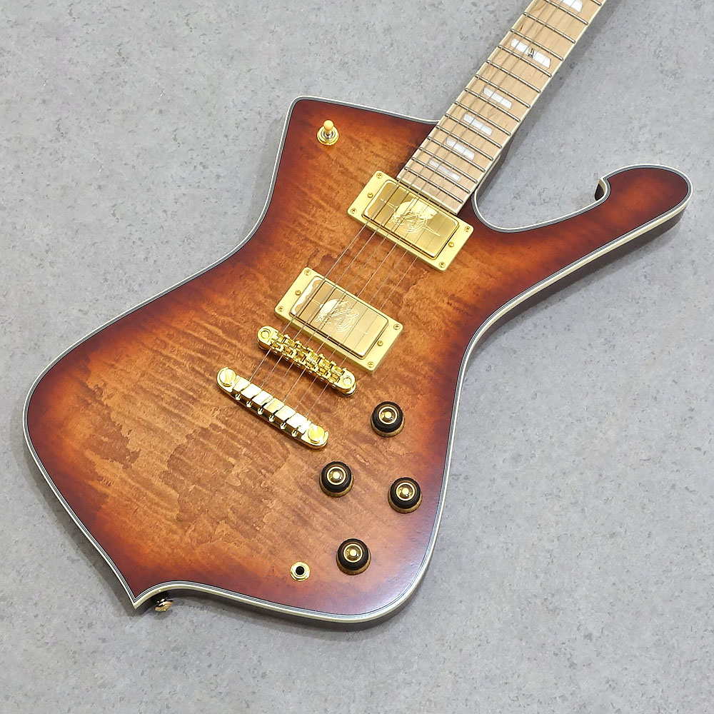 Ibanez <br>Iceman Standard IC420MFM-CML (Caramel Burst Low Gloss)