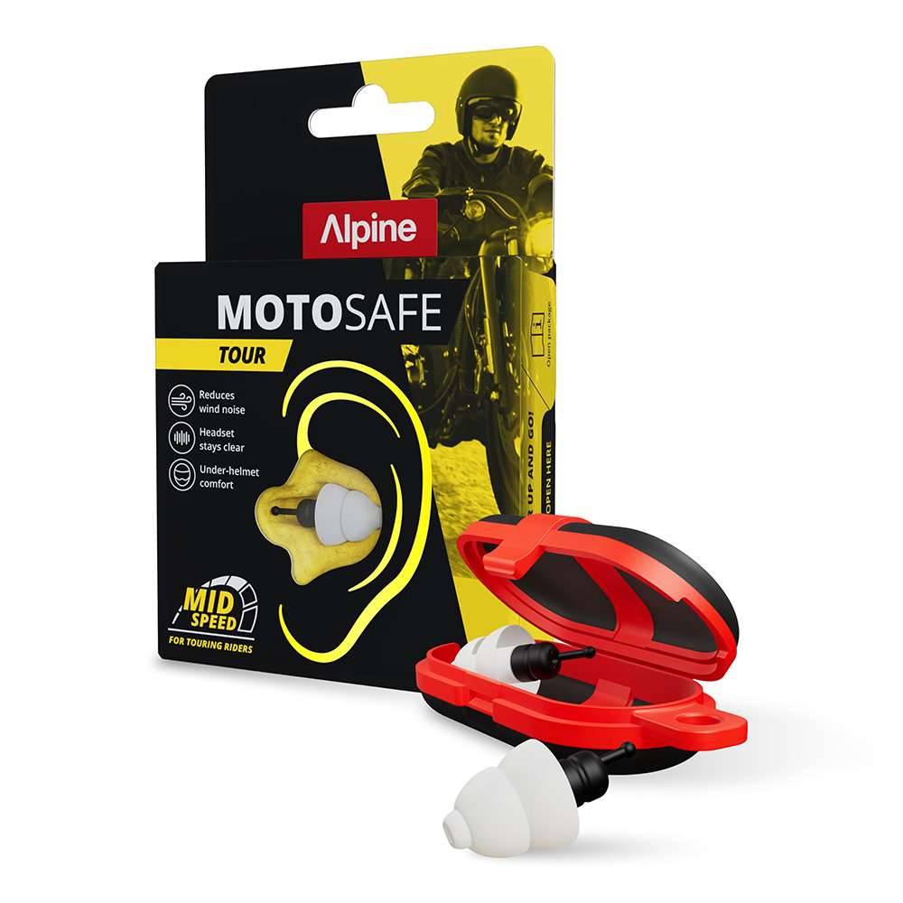 ALPINE HEARING PROTECTION <br>MOTOSAFE TOUR