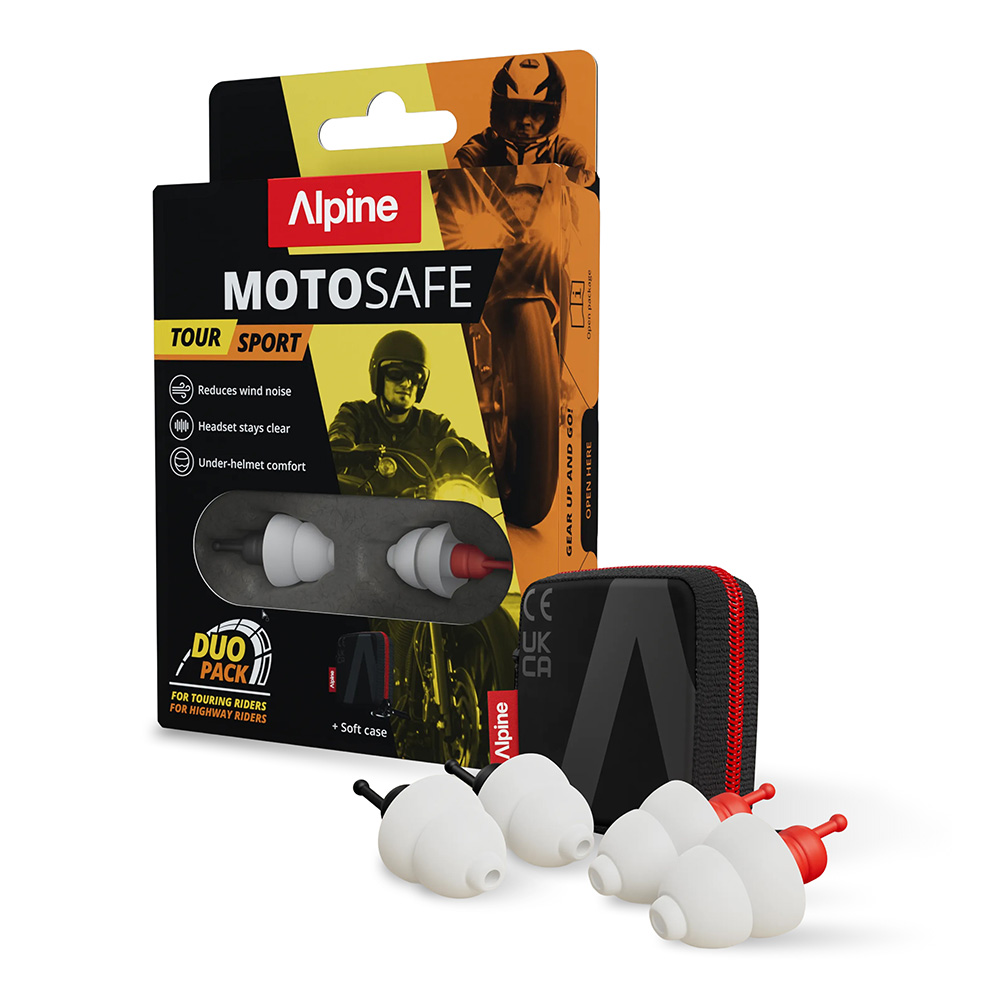 ALPINE HEARING PROTECTION <br>MOTOSAFE DUO