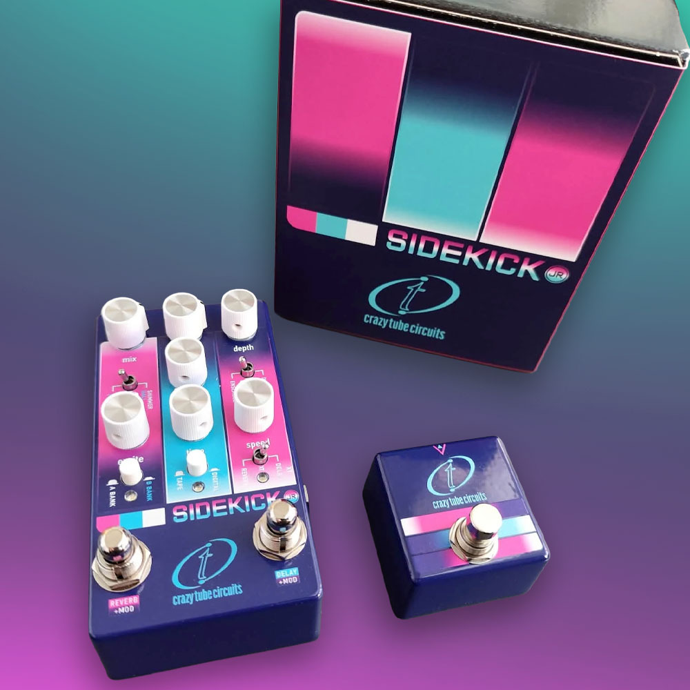 Crazy Tube Circuits <br>Sidekick JR Japan Ltd 80's Dream w/XT FootSwitch