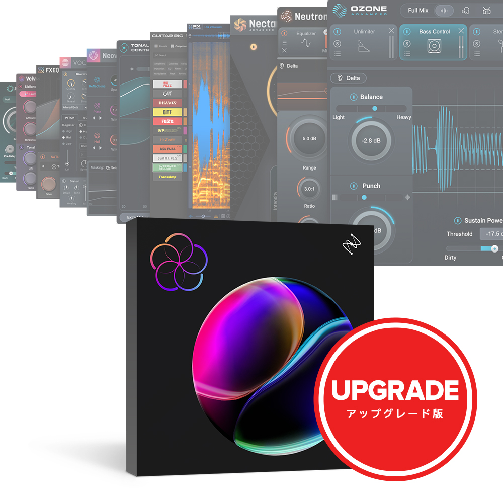 iZotope <br>Music Production Suite 9: Upgrade from Mix & Master Bundle Advanced
