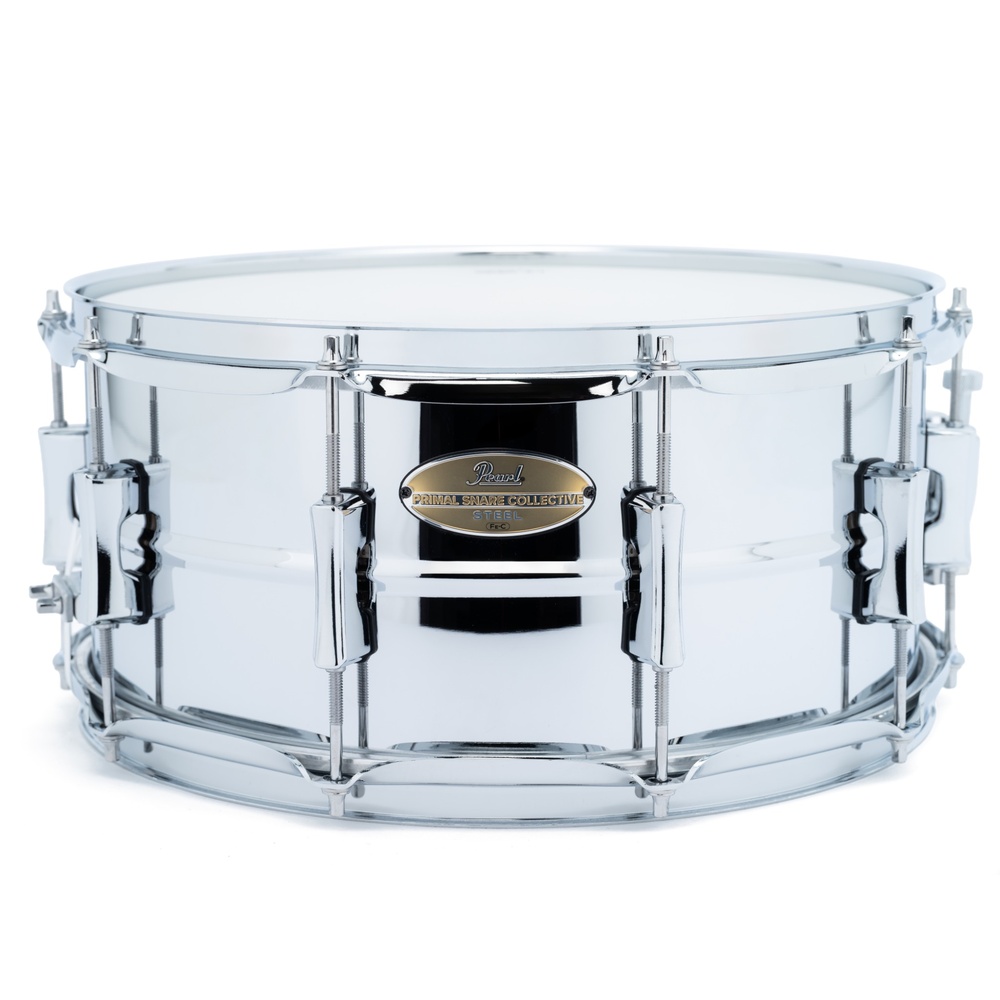 Pearl <br>14x6.5 Primal Collective Steel (FE-C) Snares PSC1465S