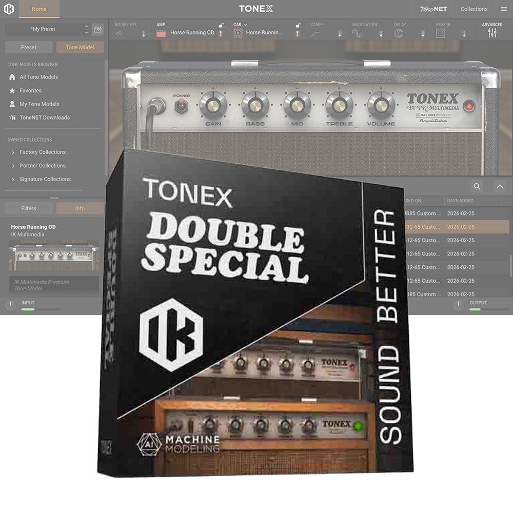 IK Multimedia <br>TONEX Double Special