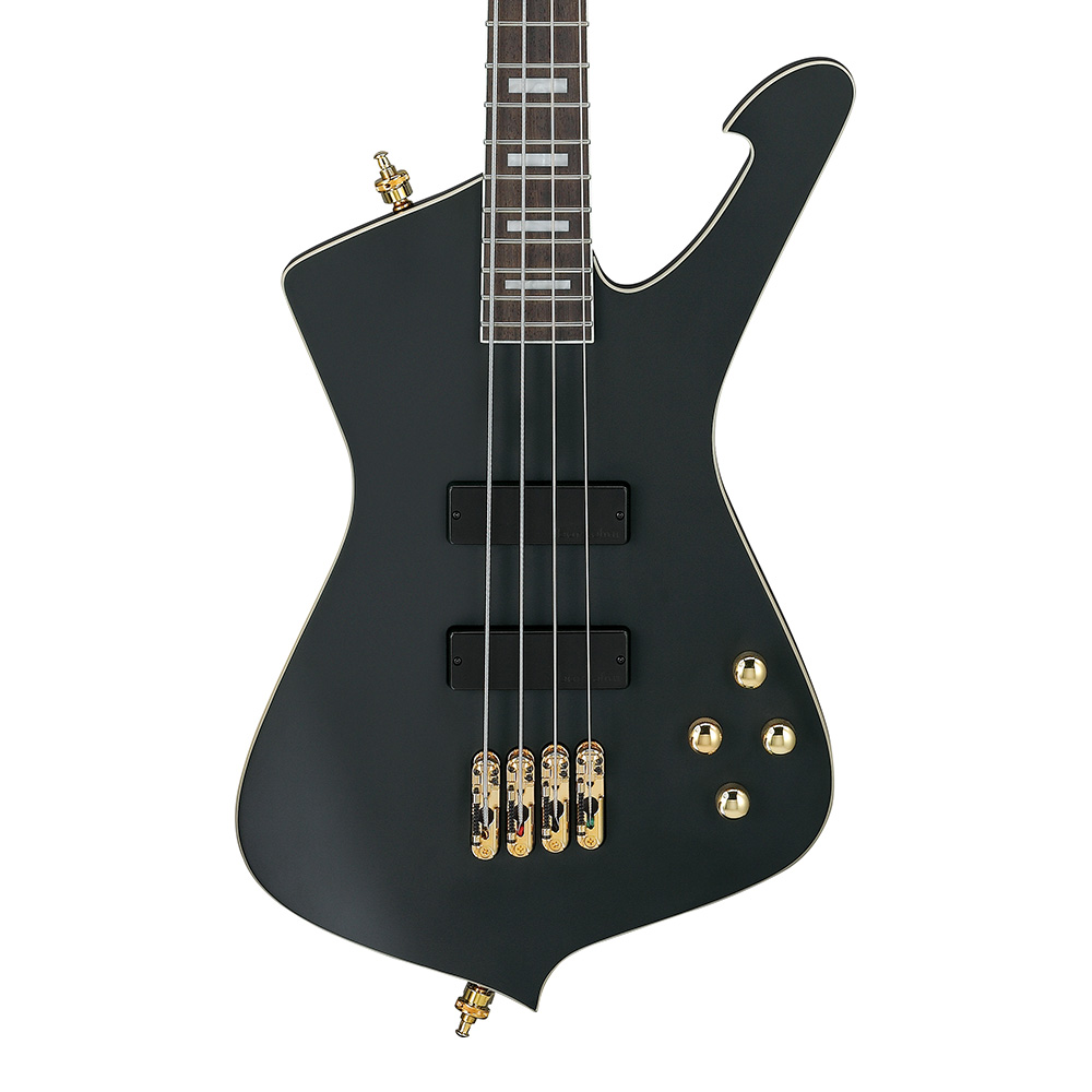 Ibanez <br>Iceman Bass Standard ICB620-BKF (Black Flat)