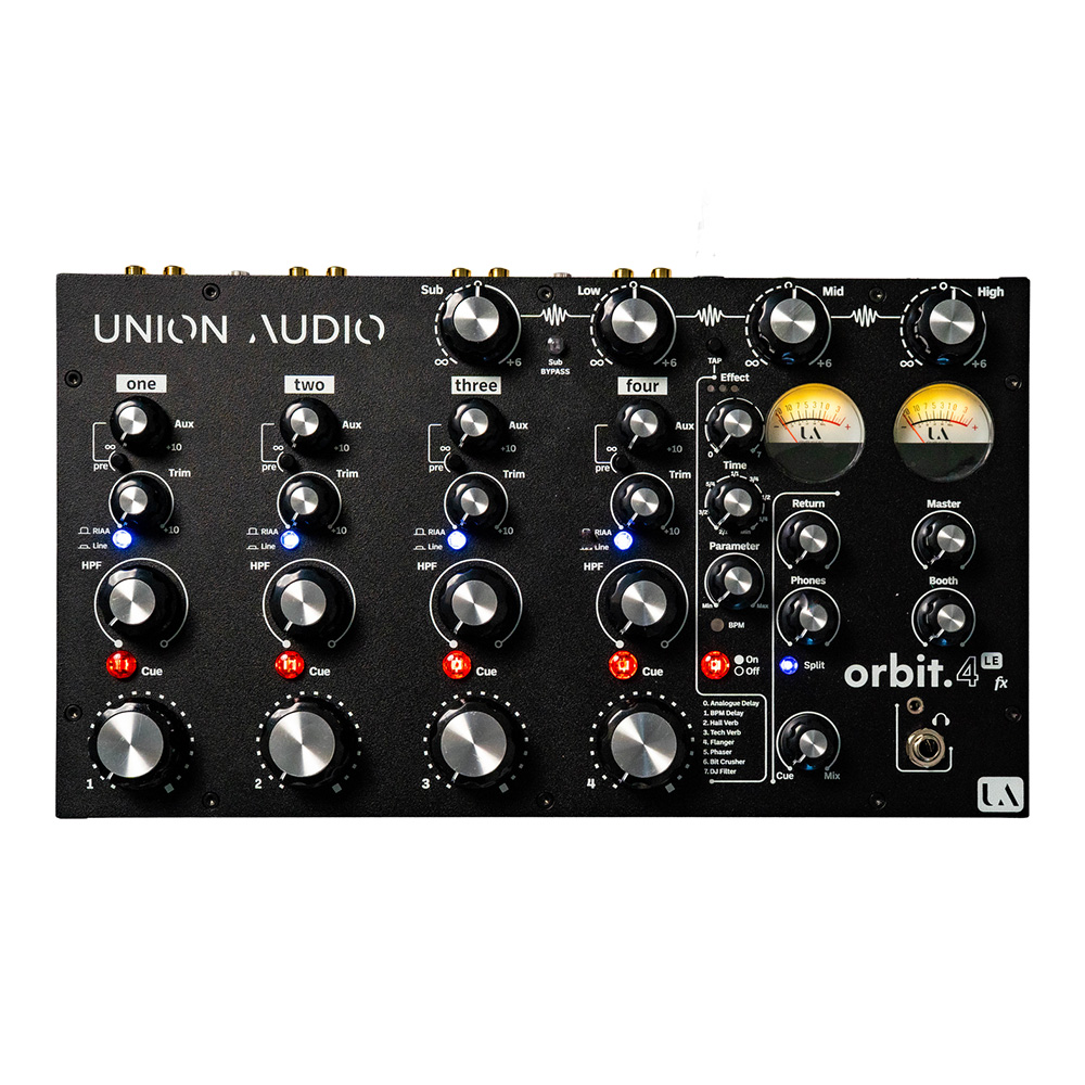 Union Audio <br>orbit.4 LE fx [UA-OF4-BK-UNI]