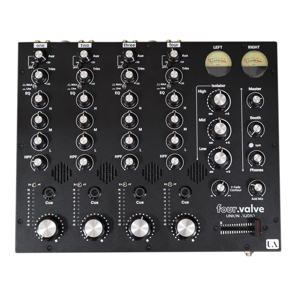 Union Audio <br>four.valve rotary Mixer [UA-4VL-BK-UNI]