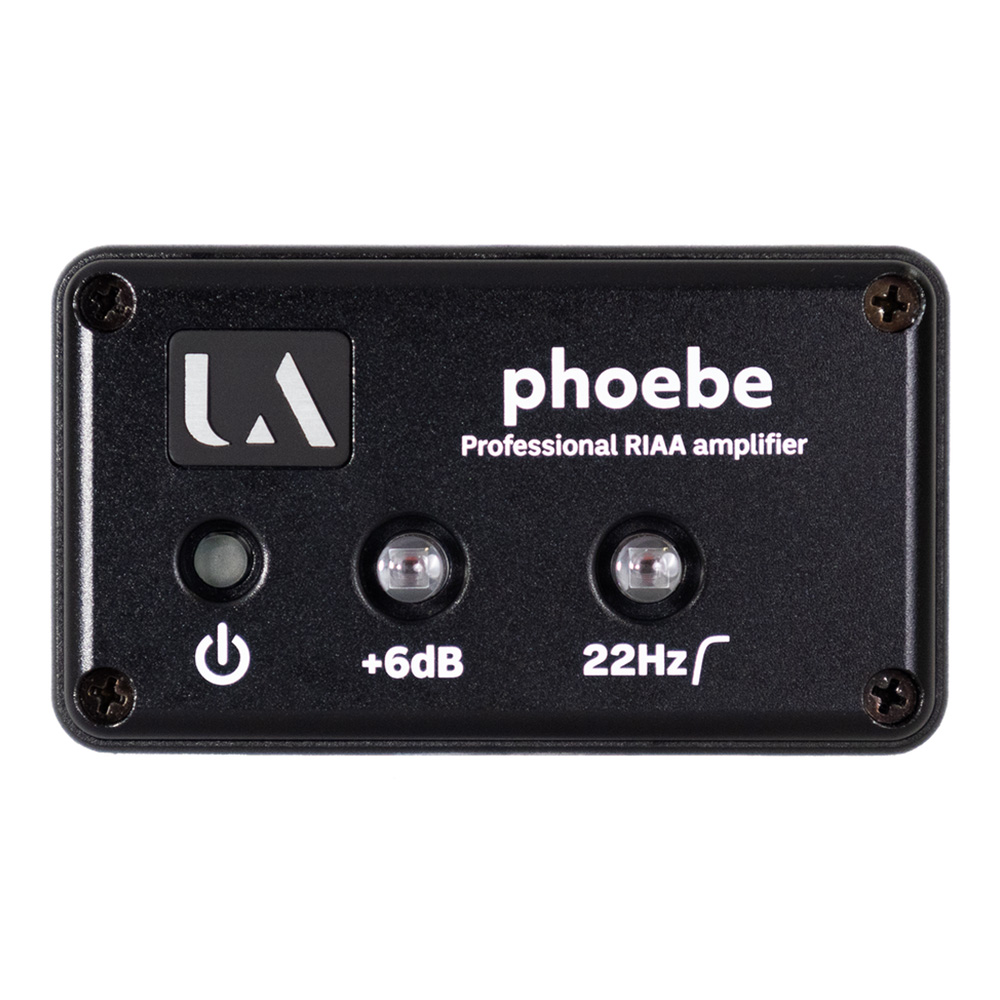 Union Audio <br>phoebe RIAA amplifier [UA-PRP-BK-UNI]