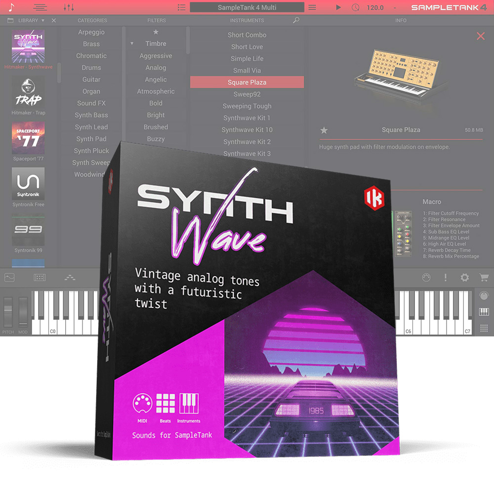 IK Multimedia <br>Hitmaker: Synthwave