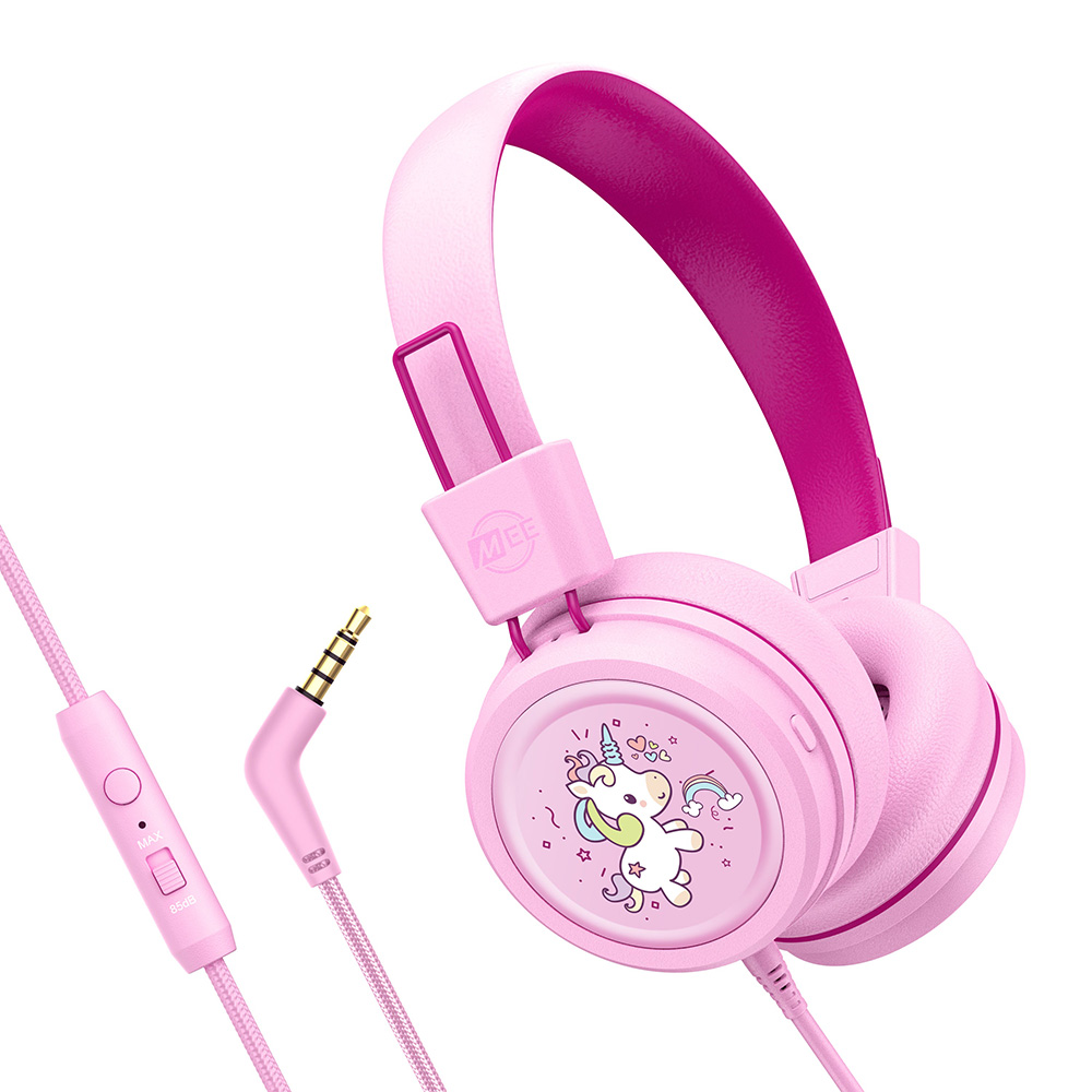 MEE Audio KidJamz KJ55AUX ピンク [HP-KJ55AUX-PK]｜ミュージック