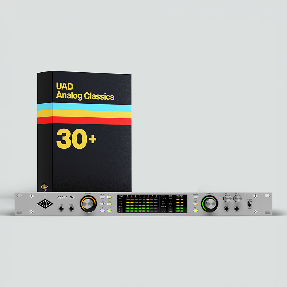 UNIVERSAL AUDIO <br>Apollo x6 | Gen 2 with UAD Analog Classics