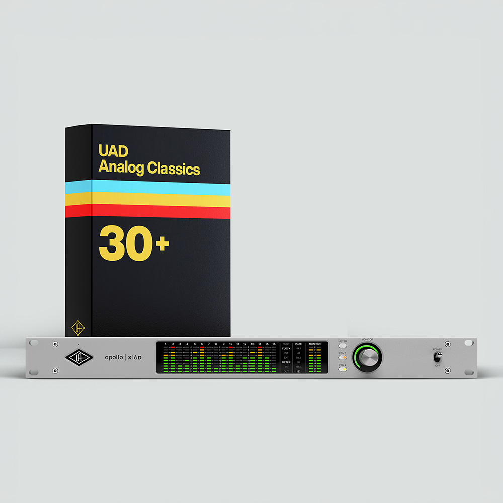 UNIVERSAL AUDIO <br>Apollo x16D | with UAD Analog Classics