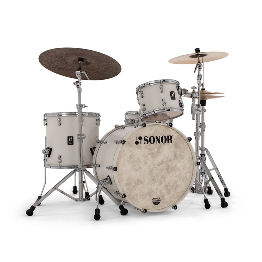 SONOR <br>MOMENTUM Series Maple Shell Set MT-M322 SPW (Satin Pearl White)