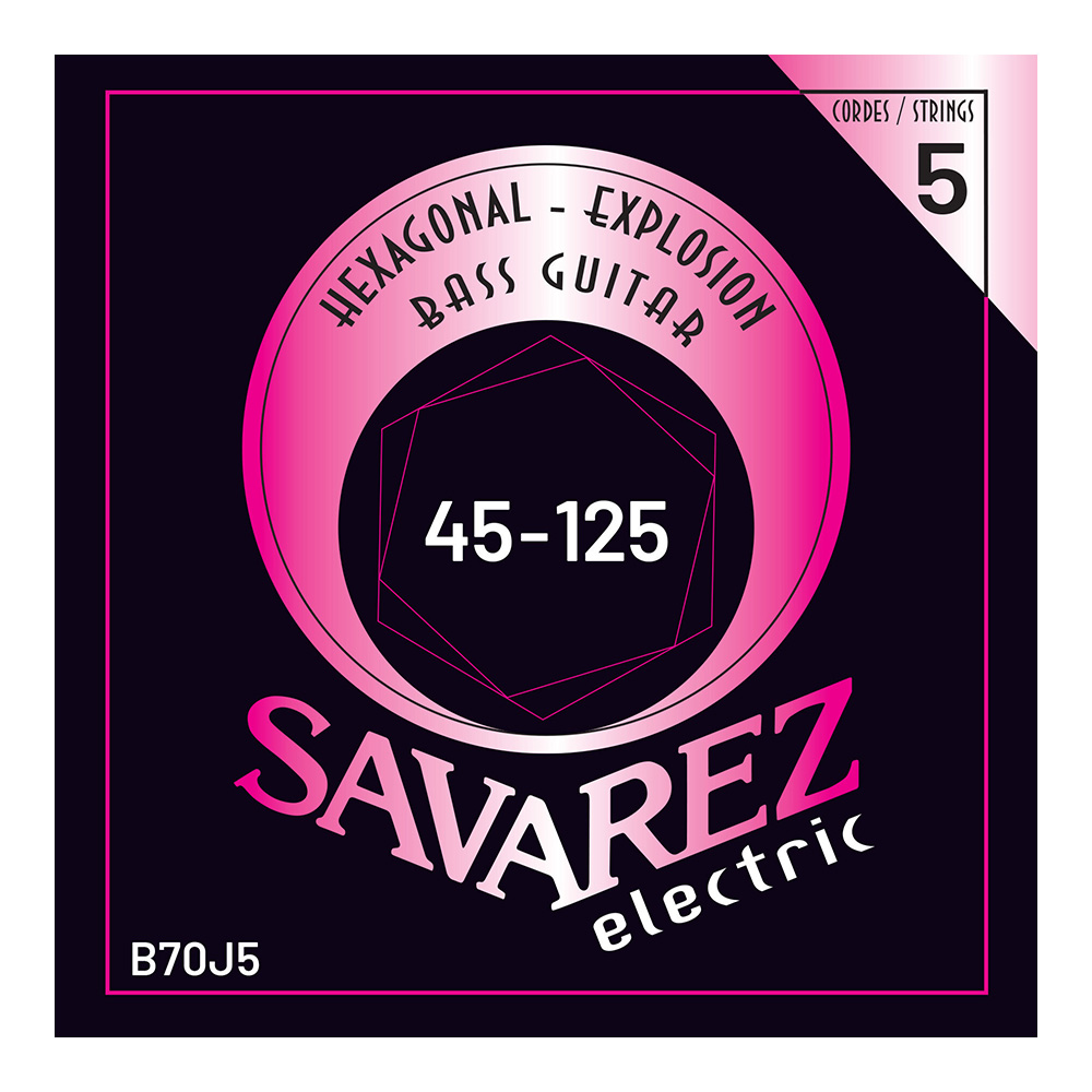 SAVAREZ <br>B70J5 -Medium-Light, 5-String- [45-125]