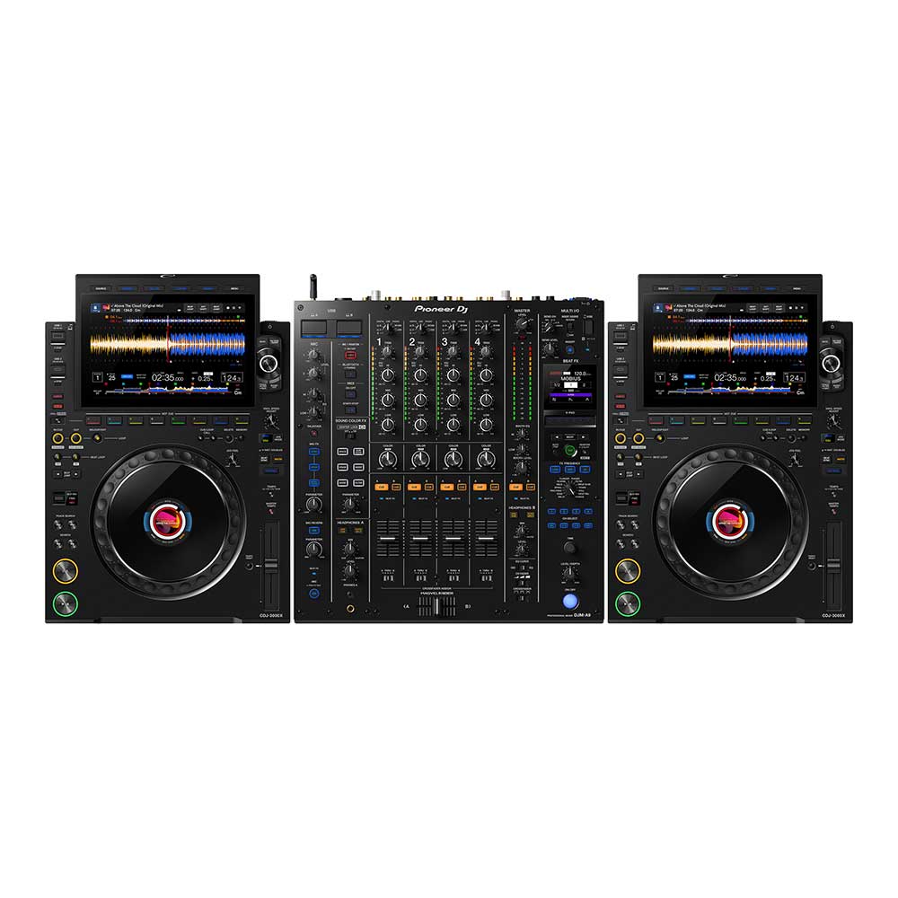 AlphaTheta <br>CDJ-3000X Professional set
