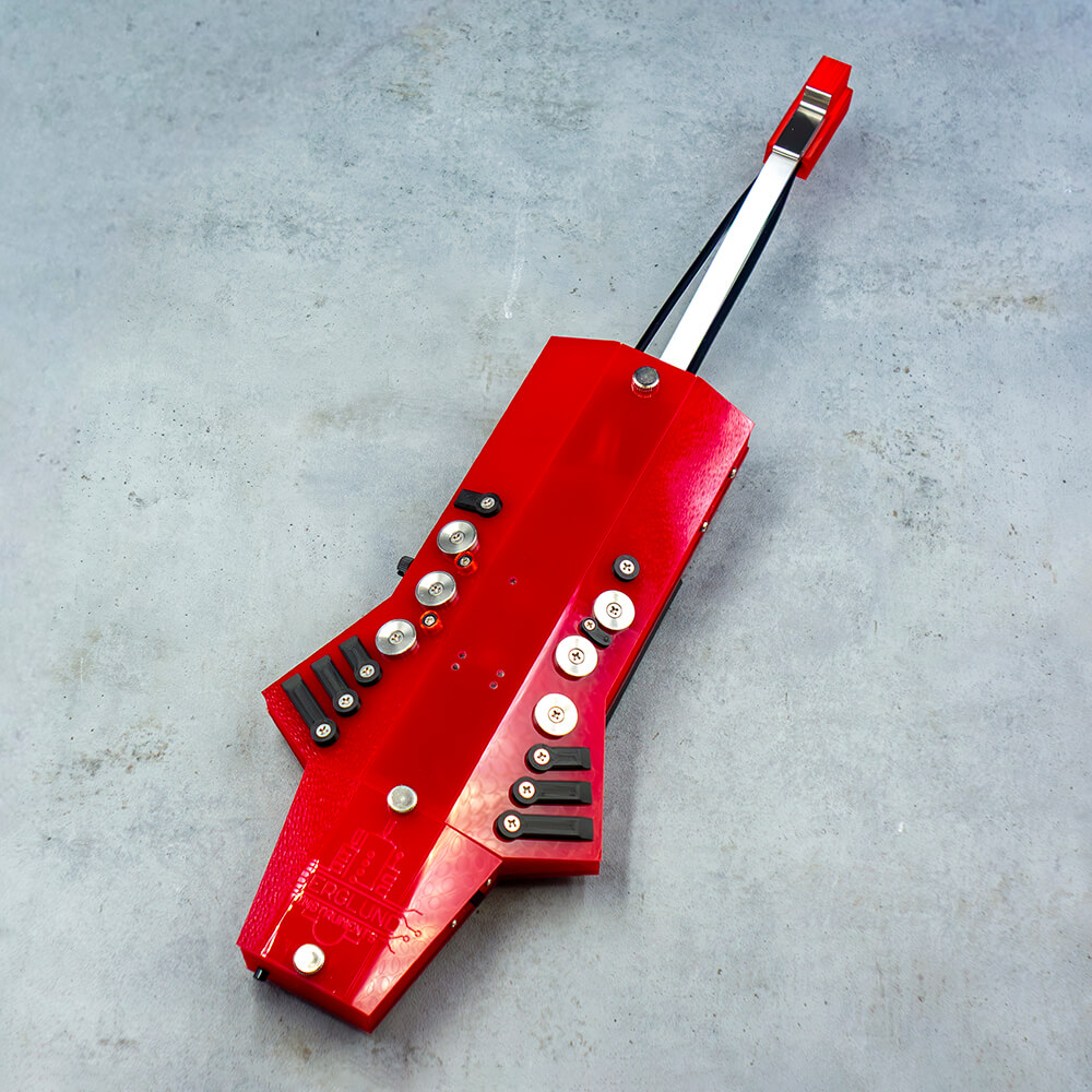 Berglund Instruments <br>NuRAD R2 Custom Scarlett with Lipo Battery