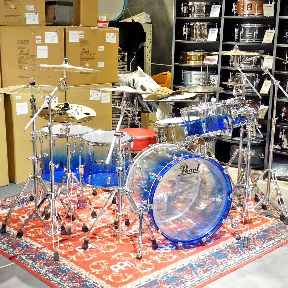 Pearl <br>CRYSTAL BEAT 4-Piece Shell Pack 2026 Limited Color CRB524P/C #780 Glacier Fade