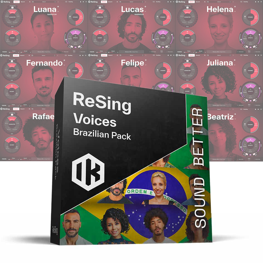 IK Multimedia <br>ReSing Voices Brazilian Pack