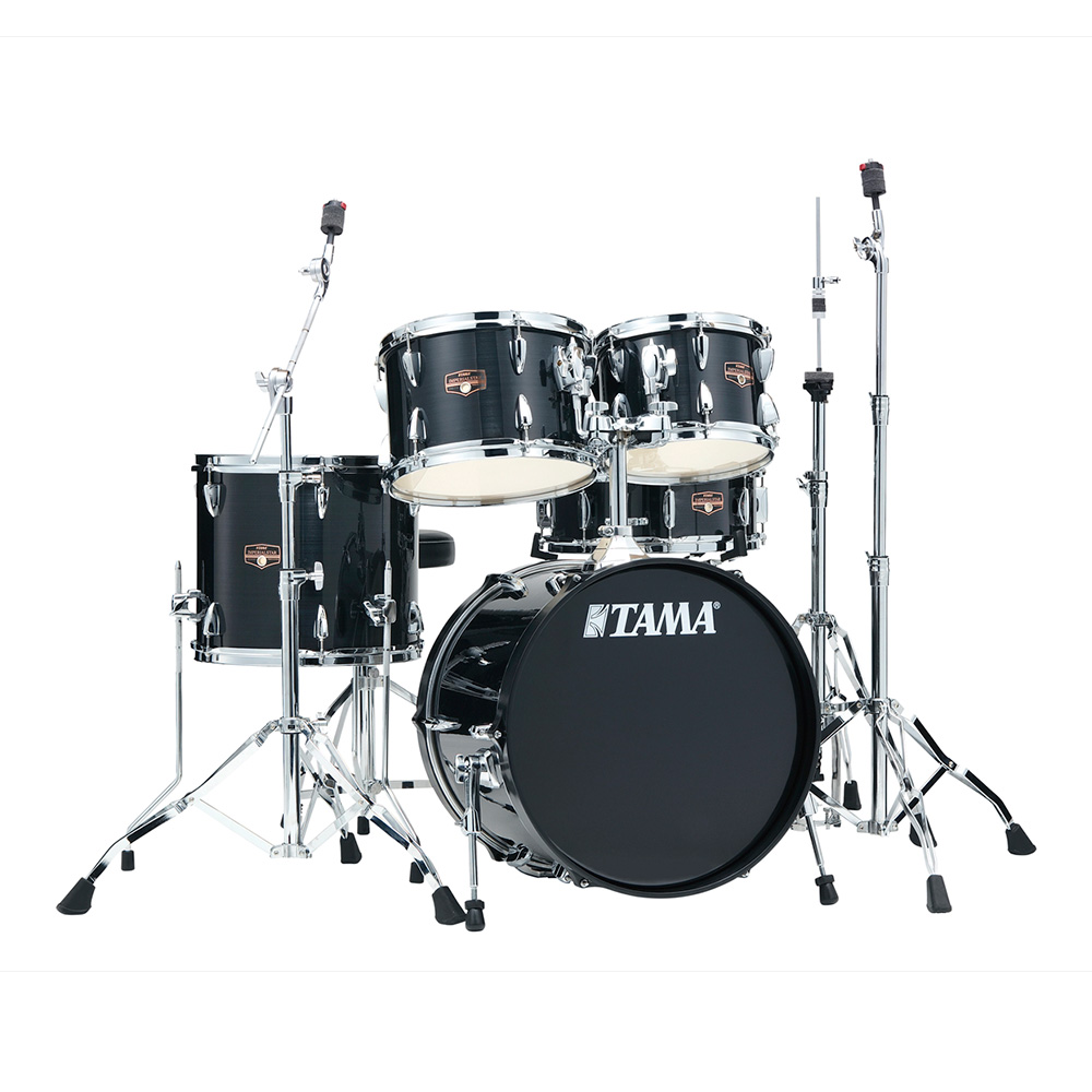 TAMA <br>IP58H6-HBK �w�A���C���E�u���b�N [Imperialstar Drum Kits]