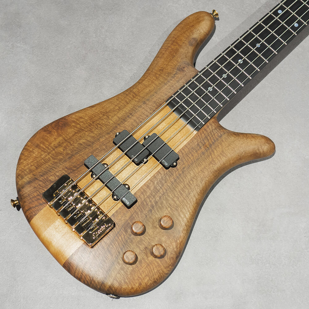 Spector <br>Custom Shop NS-5 FW/WB M/EB EMG PJ Natural Satin Aged Oil #2274
