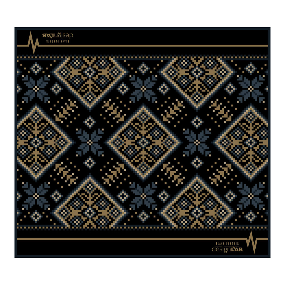 MAPEX <br>DRUM RUG Graphite Pixel [PMKM-M25P01]
