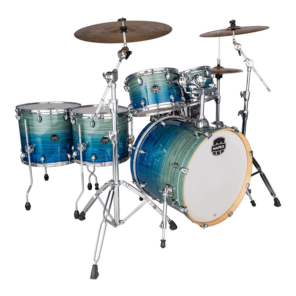 MAPEX <br>ARMORY SERIES STUDIOEASE FAST SHELL PACK (BLUE LAGOON FADE) [LTAR628SFUVLK] �ySPECIAL EDITION�z