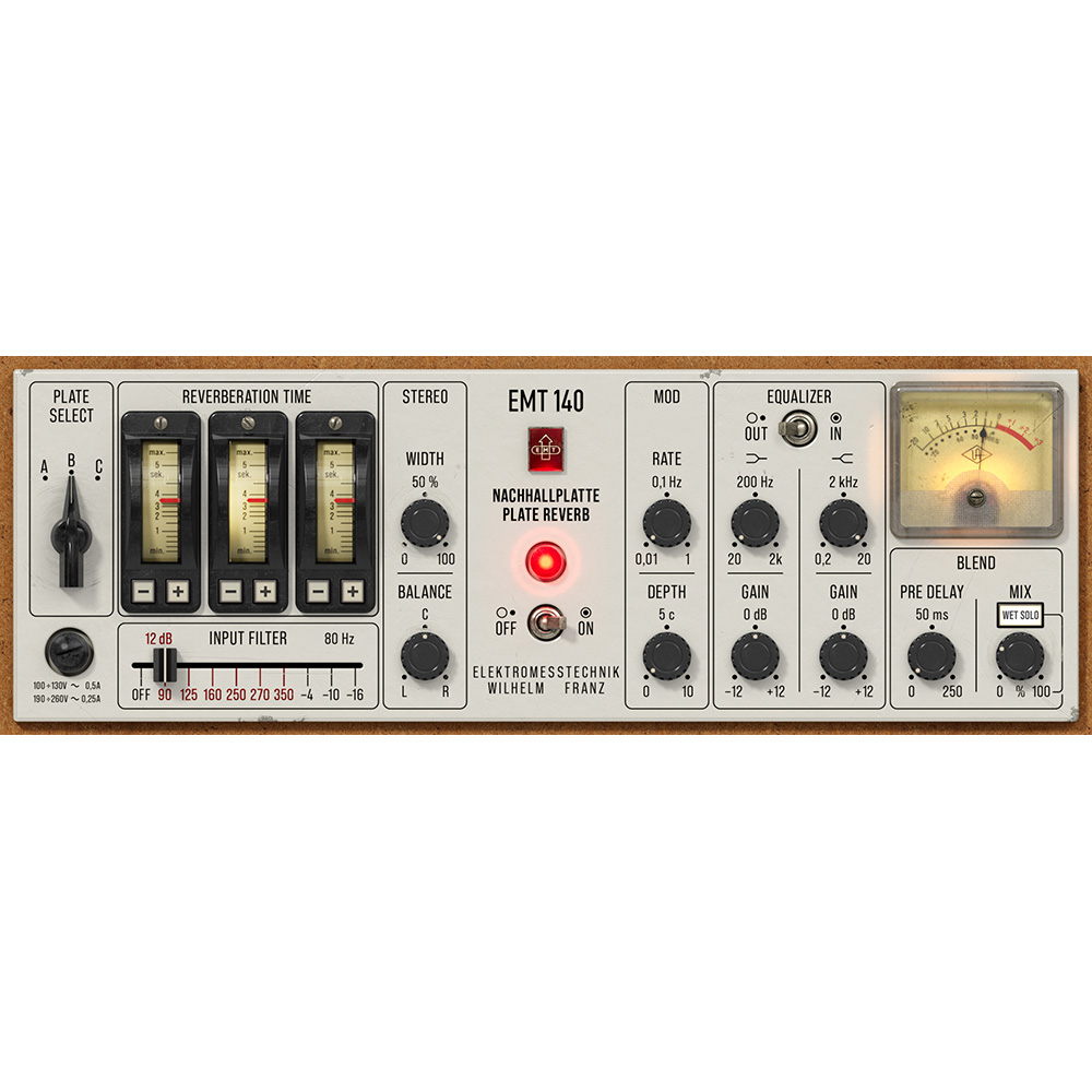 UNIVERSAL AUDIO <br>EMT 140 Classic Plate Reverberator