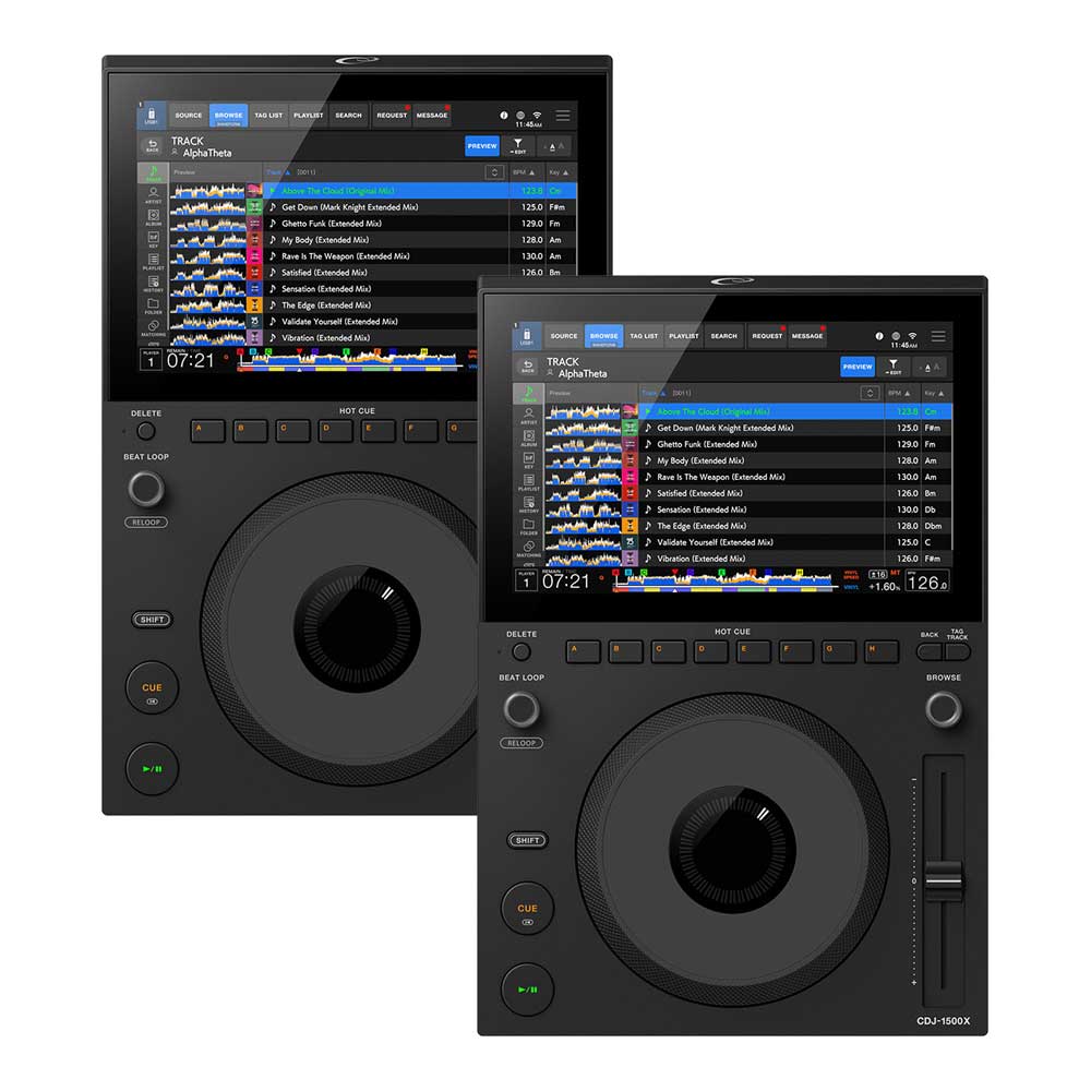 AlphaTheta <br>CDJ-1500X Twin Set