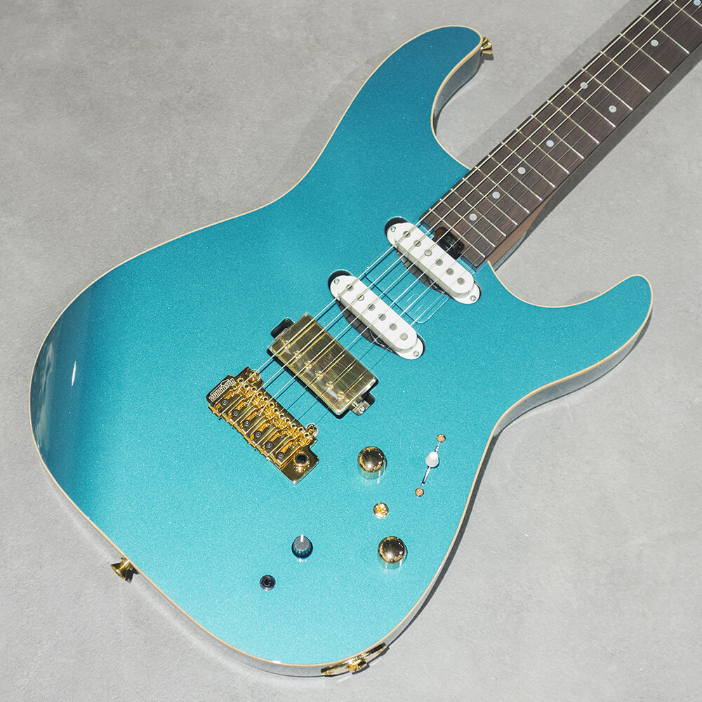 Kz Guitar Works <br>Kz Versa SSH7 Pelham Blue