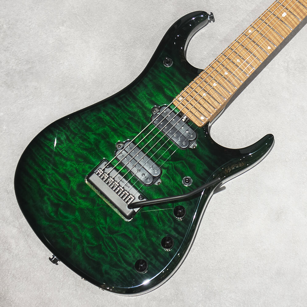 MUSIC MAN <br>JP15-7 M GREEN TIGER EYE QUILT