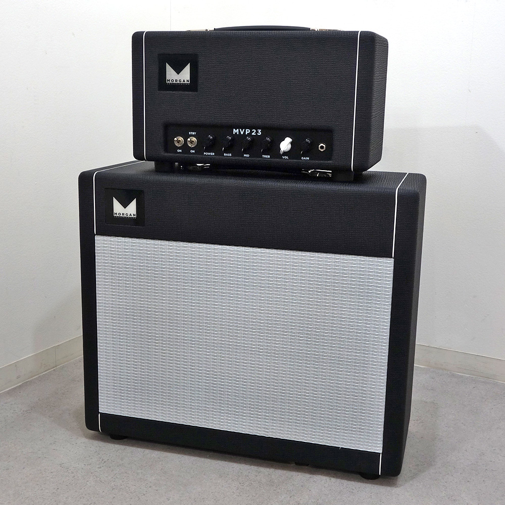 Morgan Amplification <br>MVP23 Head + 112 Cab 1X12 Ext.Cab / Black