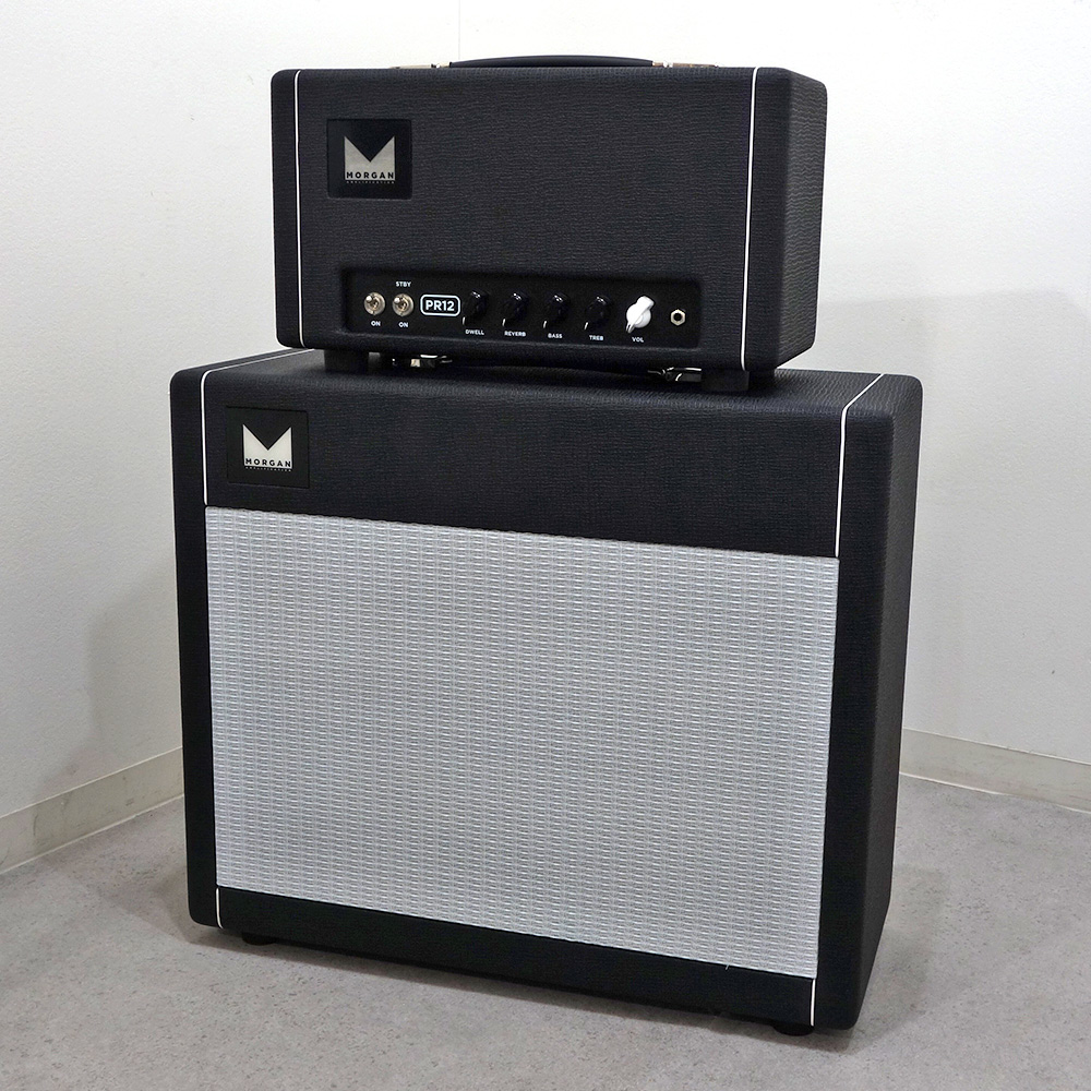 Morgan Amplification <br>PR12 Head + 112 Cab 1X12 Ext.Cab / Black