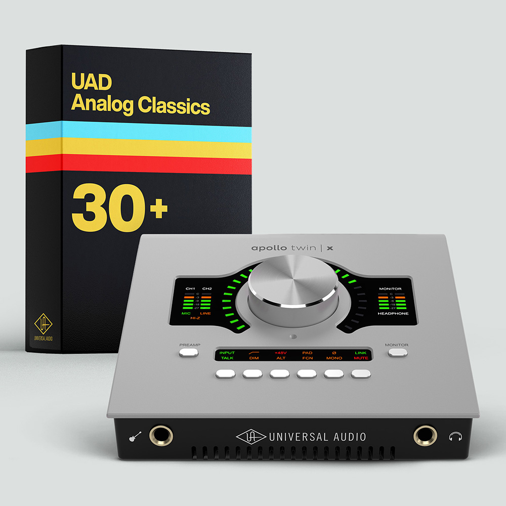 UNIVERSAL AUDIO <br>Apollo Twin X QUAD | Gen 2 with UAD Analog Classics