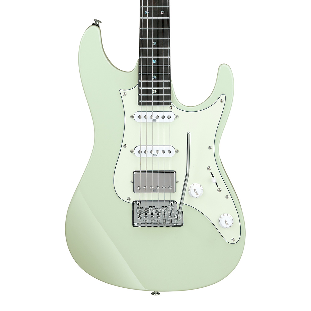 Ibanez <br>LM10-MGR (Mint Green) [Luca Mantovanelli Signature Model]