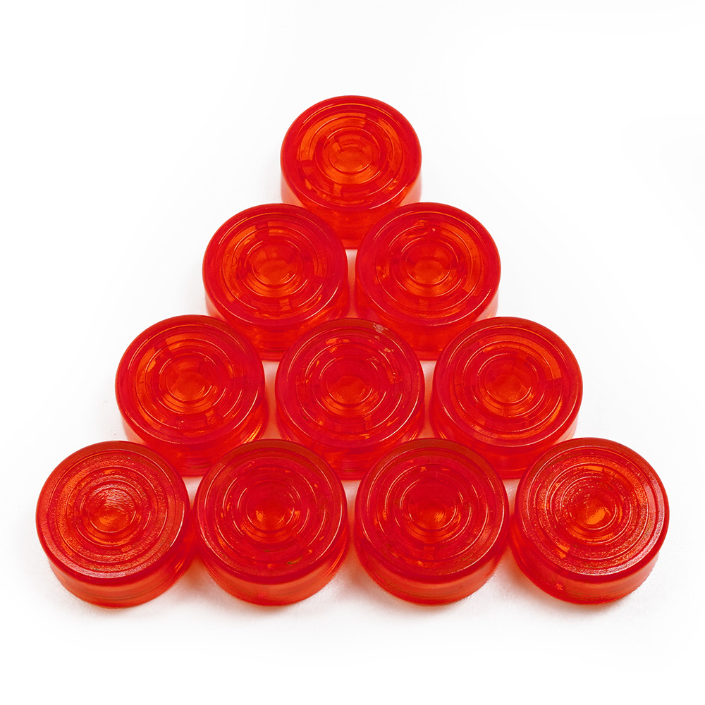 One Control <br>Footswitch Hat Red OC-FT-RE 10pcs