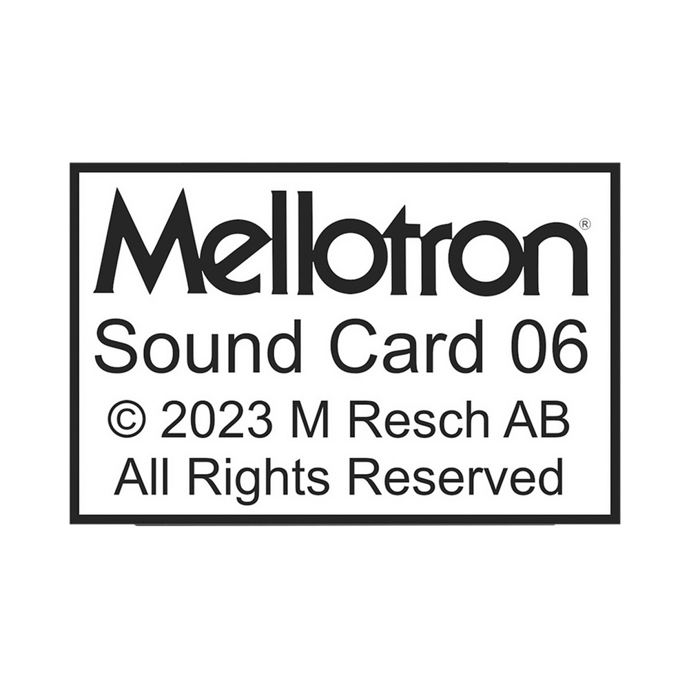 Mellotron <br>Sound Card 06