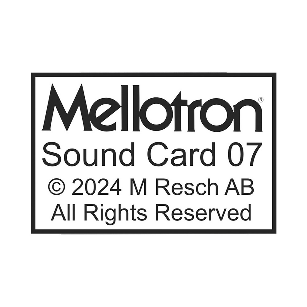 Mellotron <br>Sound Card 07