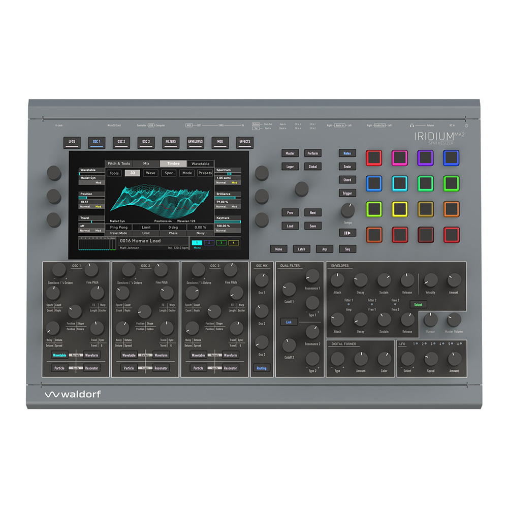 Waldorf <br>Iridium Mk2
