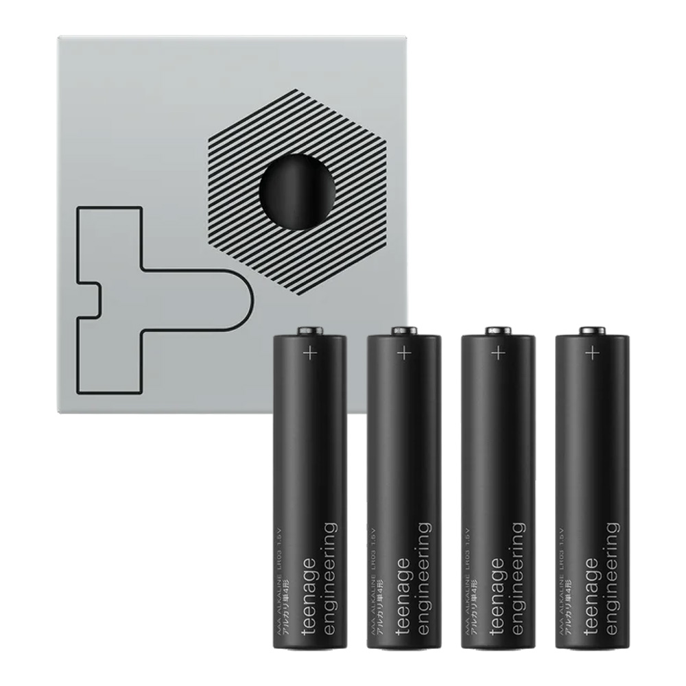 teenage engineering <br>AAA batteries