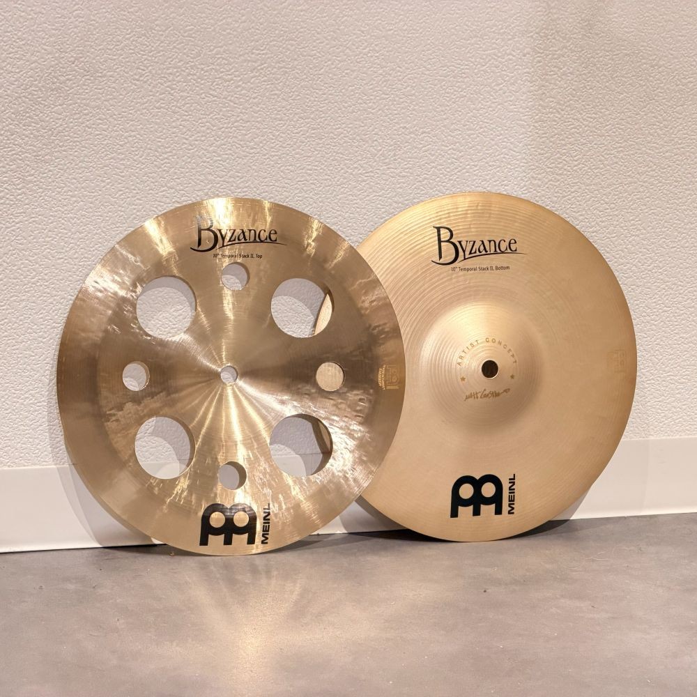 MEINL <br>Artist Concept Model 10"/10" Temporal Stack II - Matt Garstka [AC-TE2]