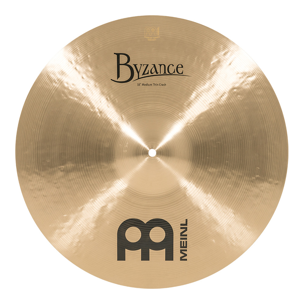 MEINL <br>18" Byzance Traditional Medium Thin Crash [B18MTC]